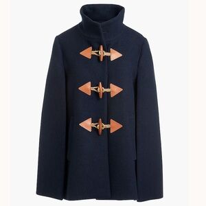 J.Crew Wool Cape Coat - M/L